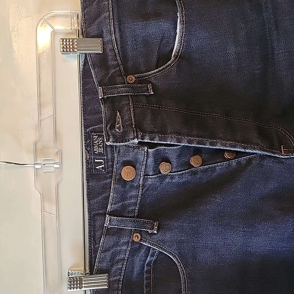 Armani Jeans Men's Straight Jeans - Dark Blue